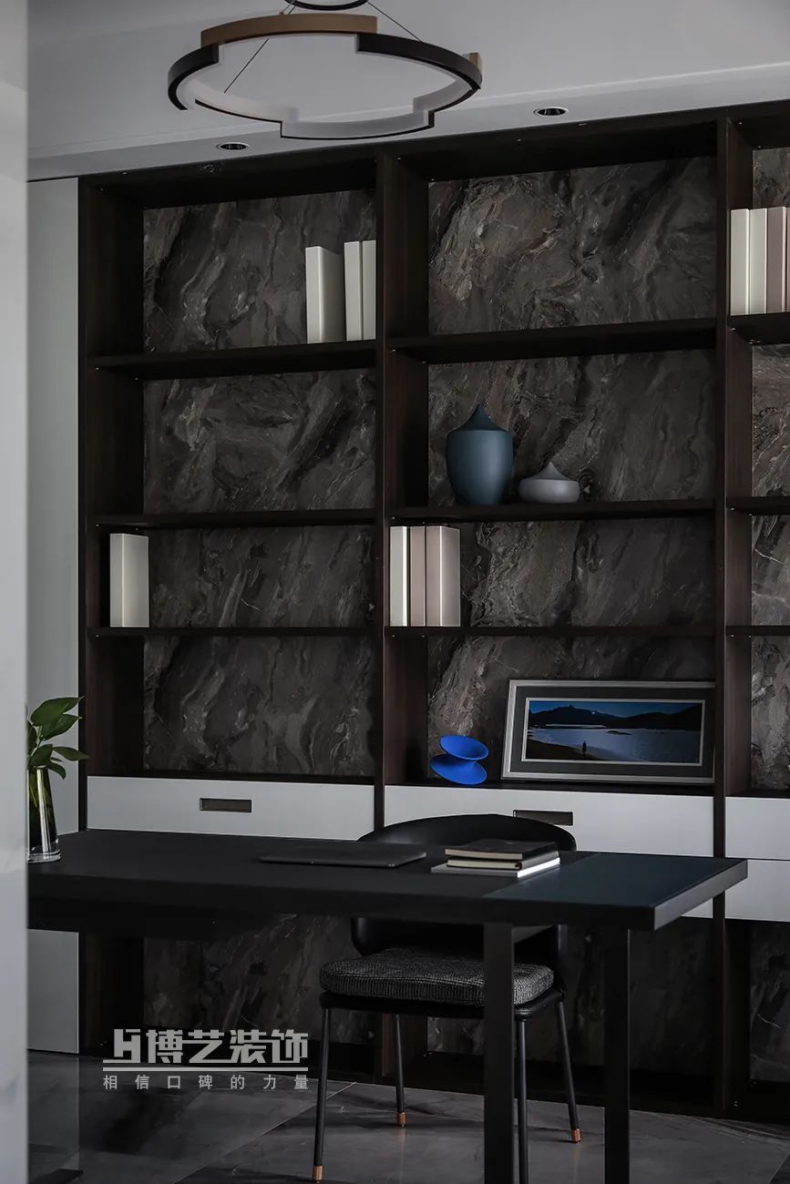 《夏墨》· 现代黑白风格的完美演绎丨博艺装饰-43