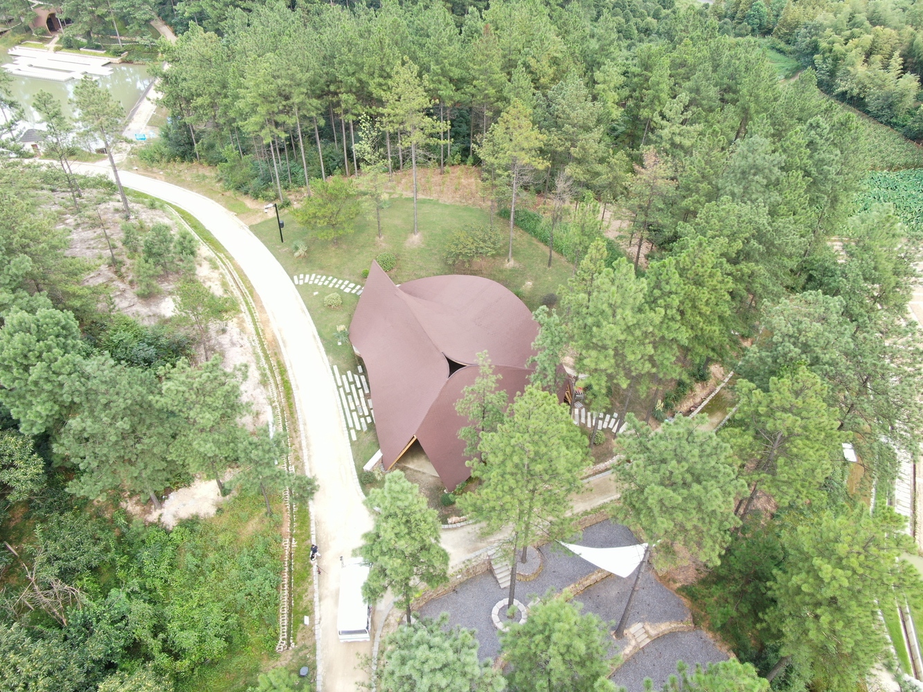 竹结构“风之亭”丨中国安徽丨同济大学建筑与城市规划学院-16