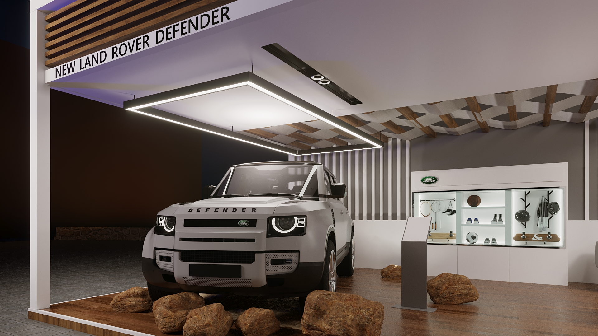 捷豹路虎新款路虎卫士丨埃及丨Event House Egypt-4