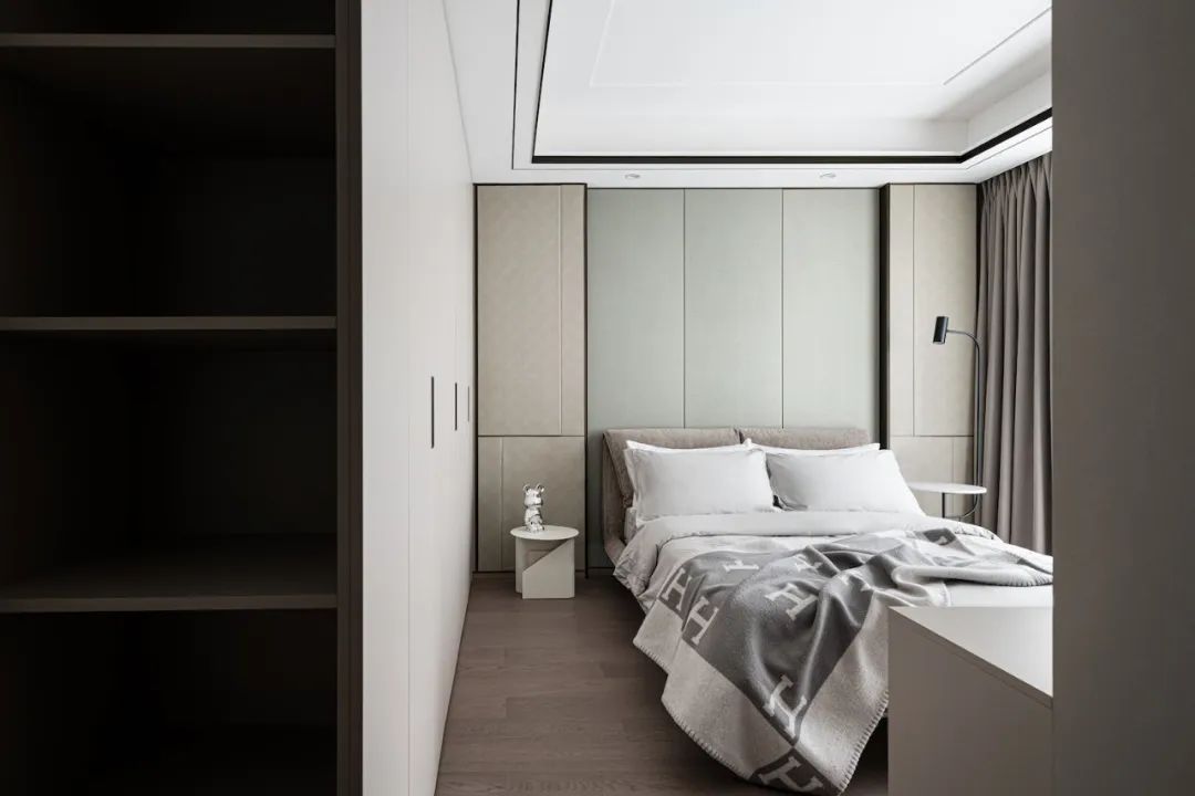 220㎡精装房改造，极具艺术性的质感空间 | 尚舍生活设计-55