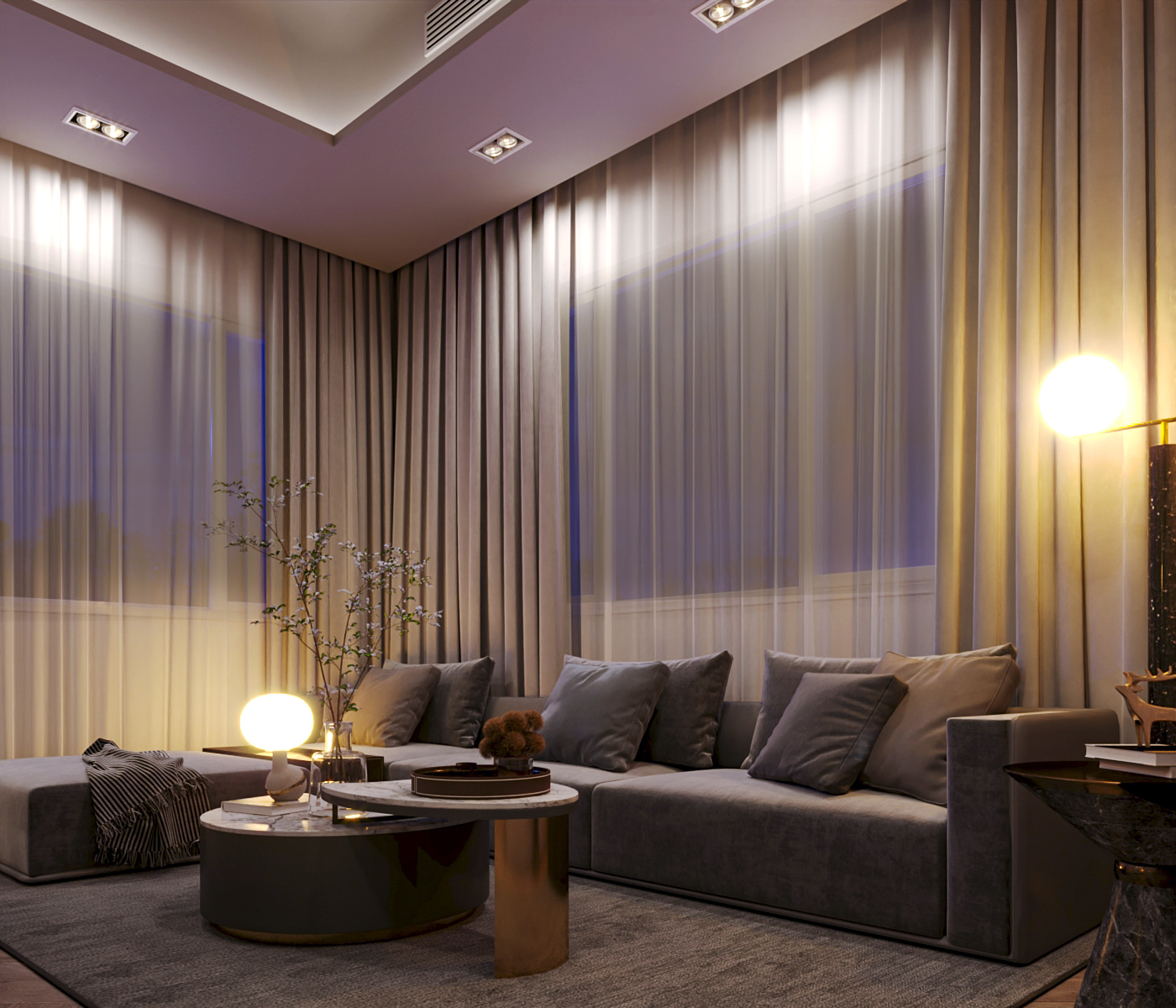 AE· Villa 室内设计丨沙特阿拉伯-7