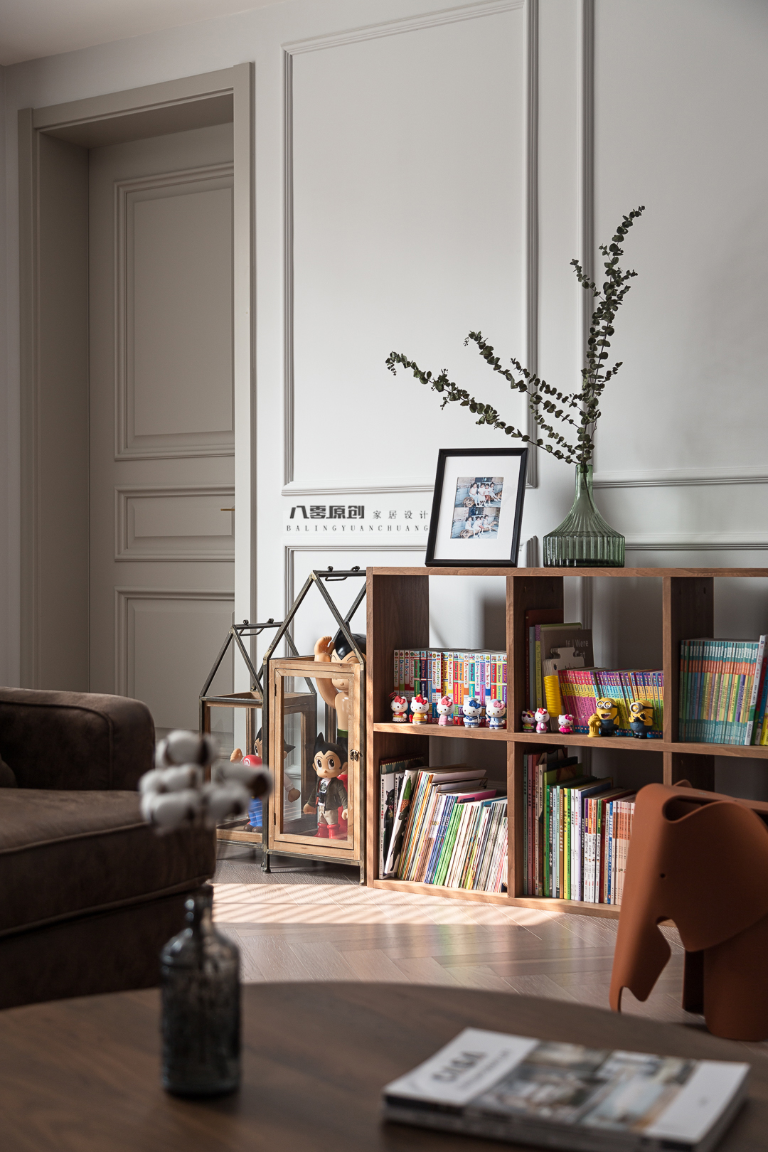 淄博颐丰花园 175㎡美式轻奢家居设计-23