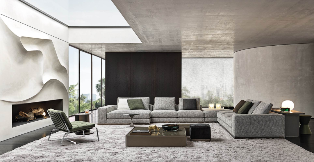 Minotti 家具打造优雅客厅空间-27