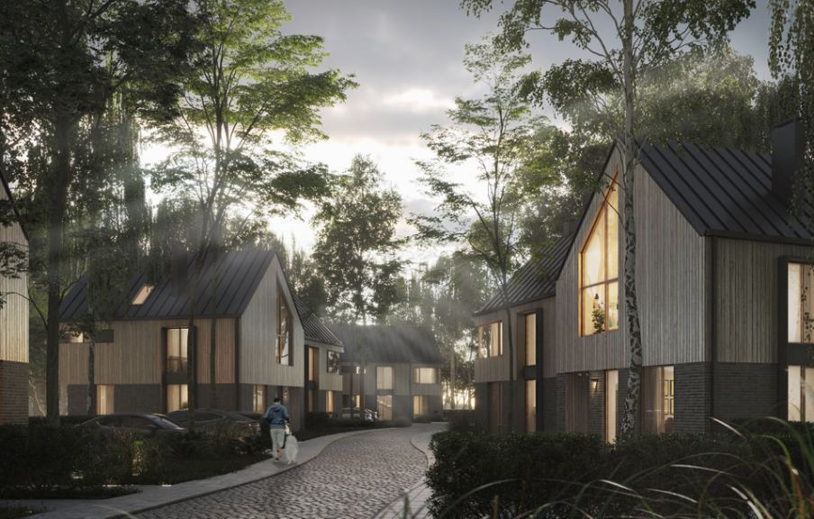 隐秘别墅区丨乌克兰基辅丨建筑设计工作室MODUS-18