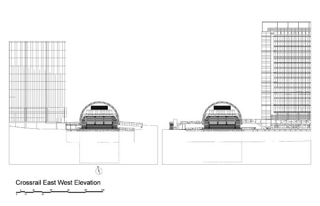 Crossrail「КэнериУорф」车站及屋顶商场与花园丨英国伦敦丨Foster+Partners,Gillespies,ARUP等-34