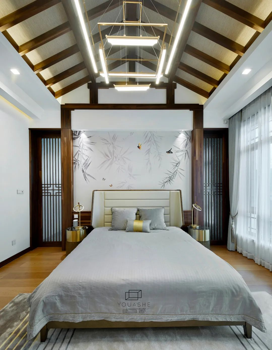 中式混搭的诗意家园丨中国上海丨由舍空间设计-36