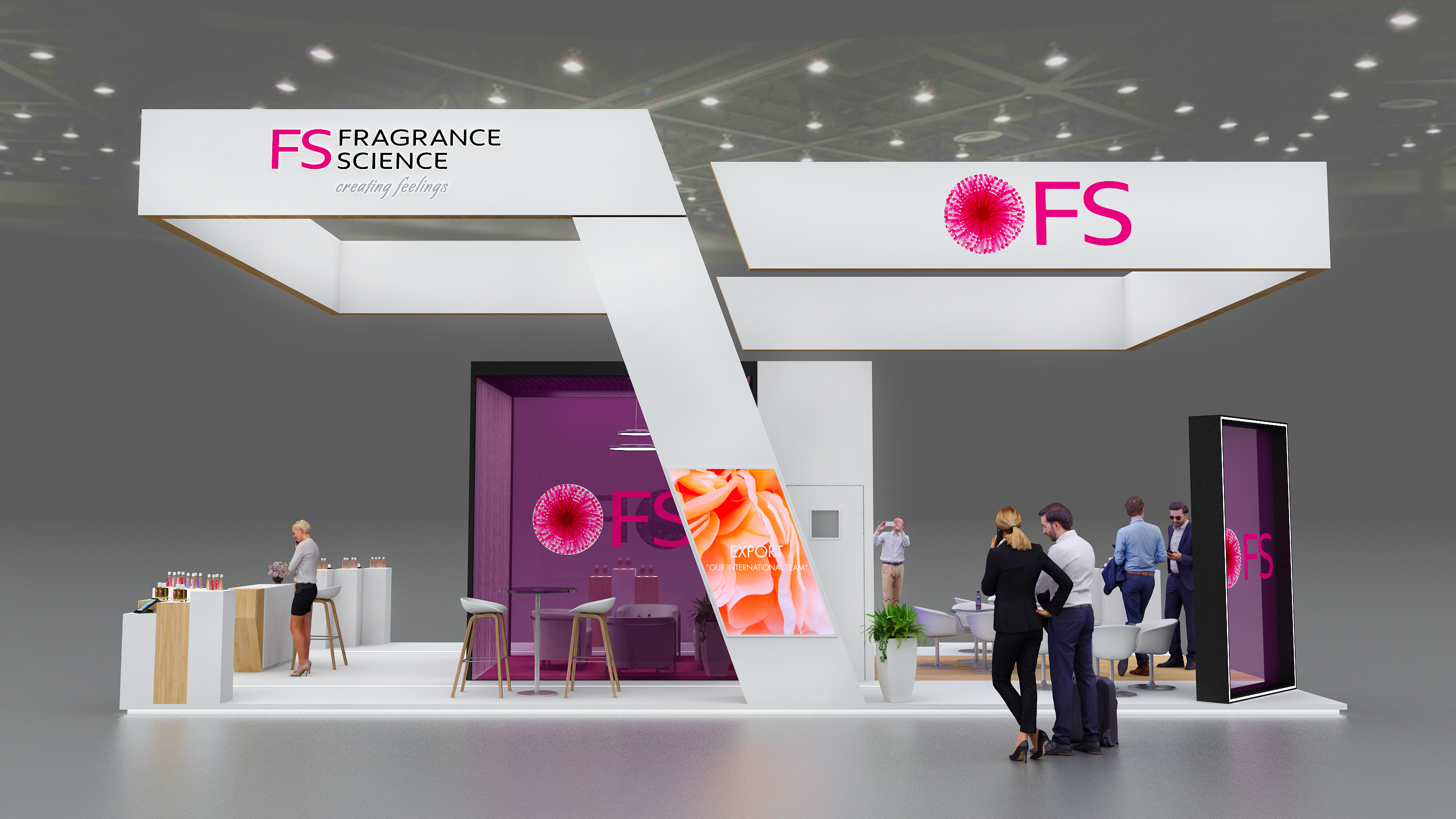 Design concept for exhibition stand - FRAGRANCE SCEINCE-5