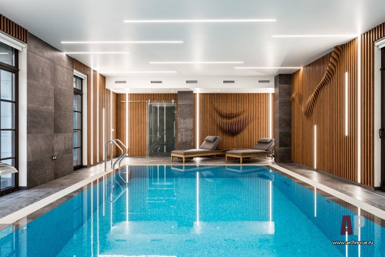 现代阿尔卑斯风格两层别墅室内设计丨俄罗斯莫斯科丨格里戈里耶夫·德米特里,格里戈里耶娃·达里娅-51