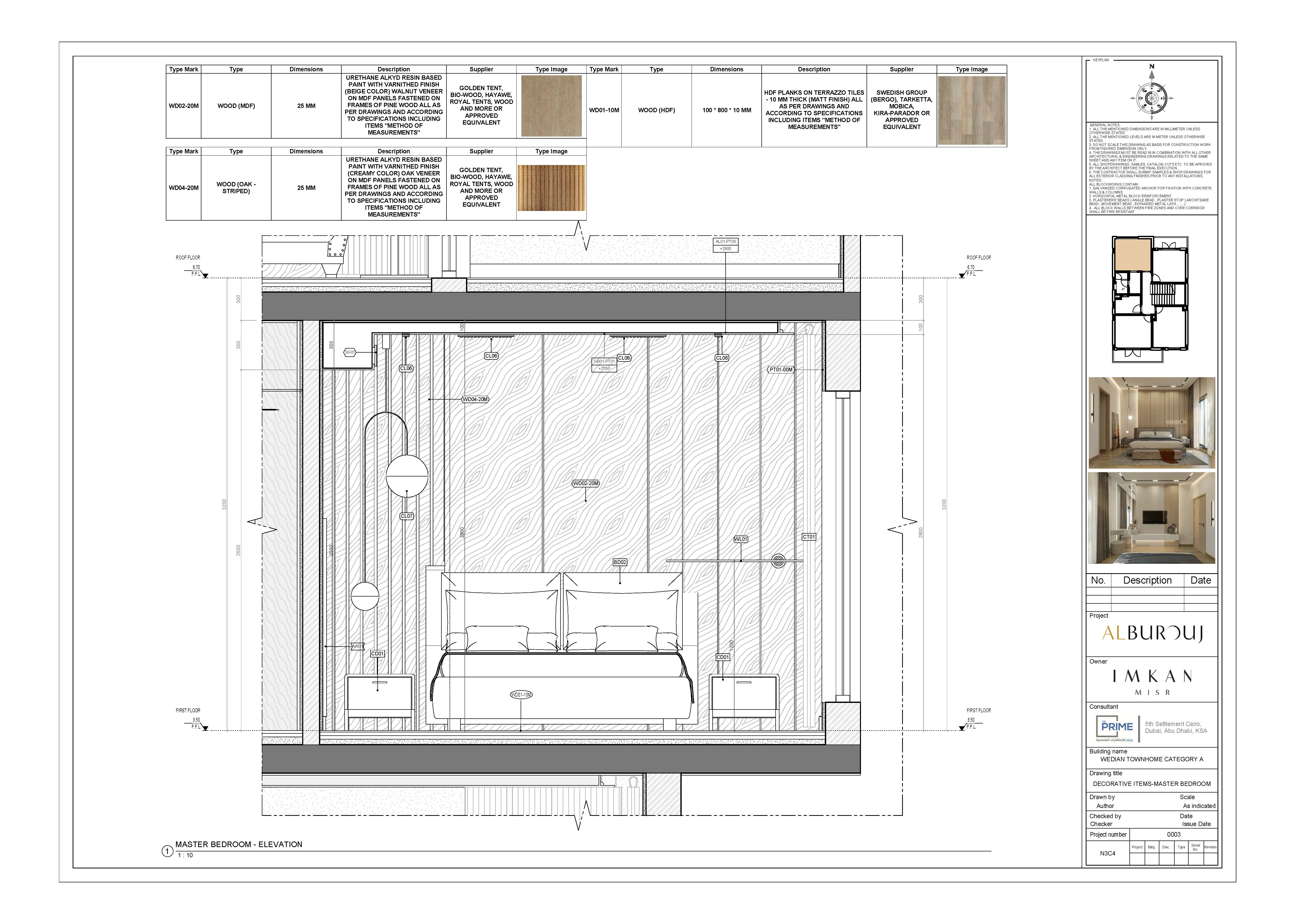 WORKING DRAWINGS-SUB DECORATIVE ITEMS DETAILS-8