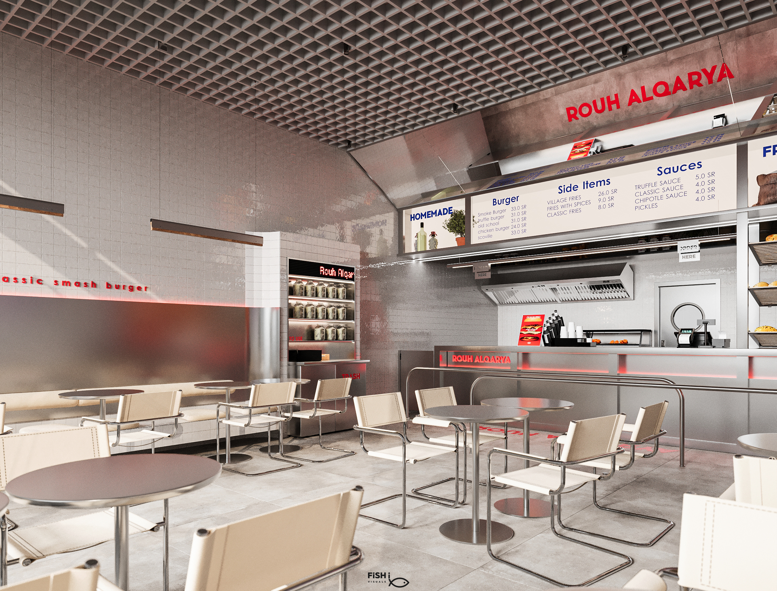 Rouh Al Qarya餐厅翻新项目丨沙特阿拉伯利雅得丨Moamen Mahmoud等四人-28