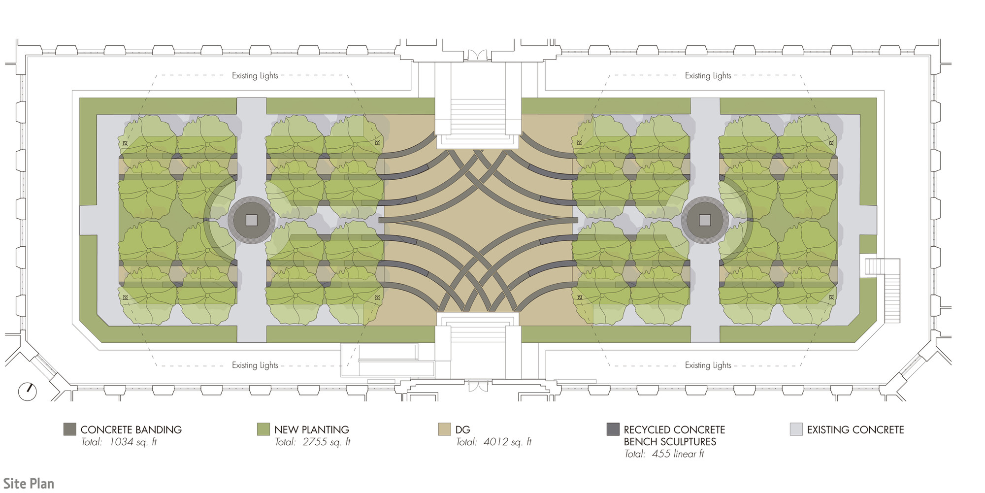 美国加州旧金山联合国广场 50 号总务管理局艺术和建筑项目景观雕塑丨Cliff Garten 工作室-16