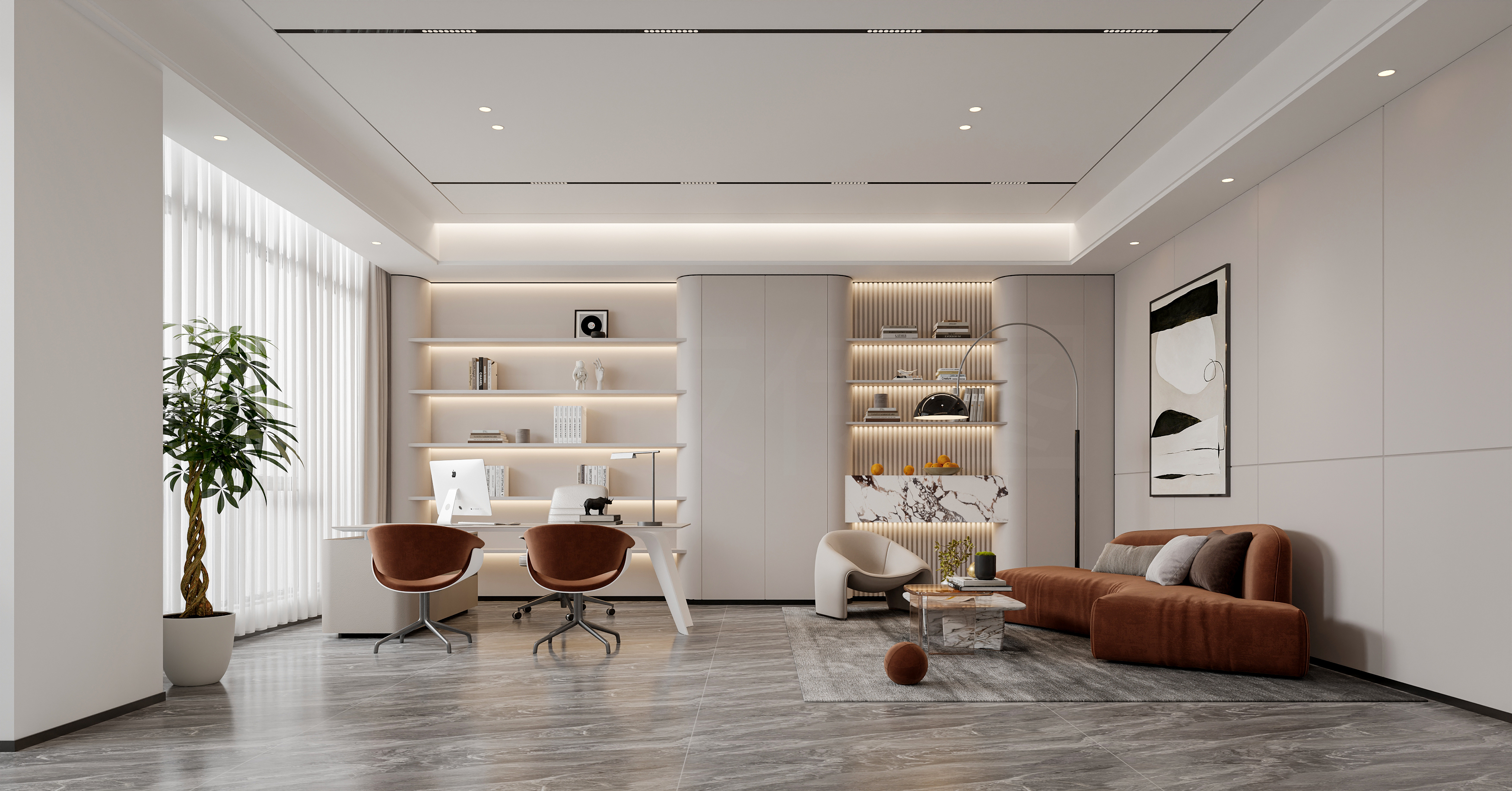 空间美学的多元叙事：从商业到办公的设计盛宴-2