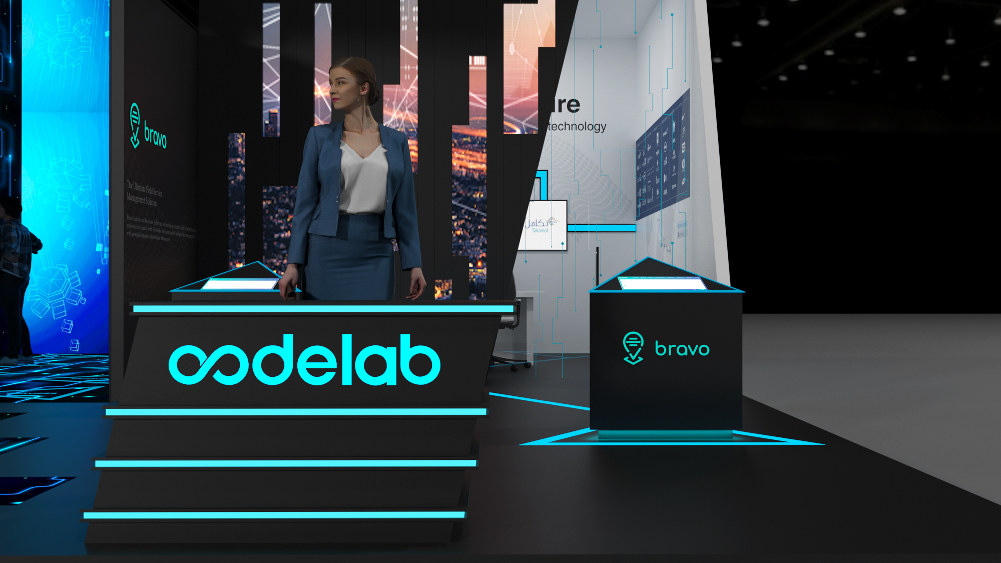 Design concept for CODELAB @GITEX-4