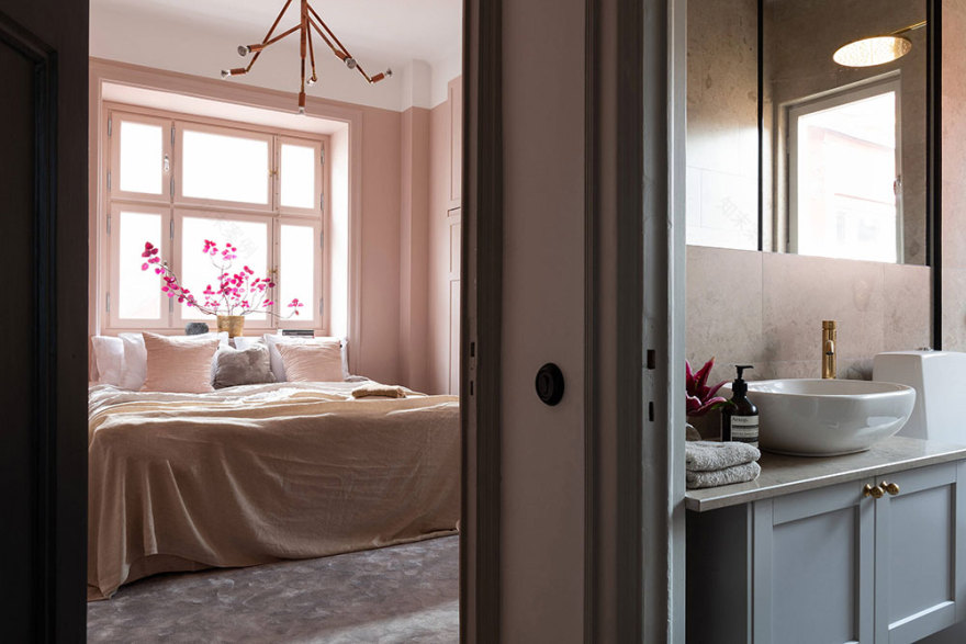 独特的斯堪的纳维亚风格公寓设计-22