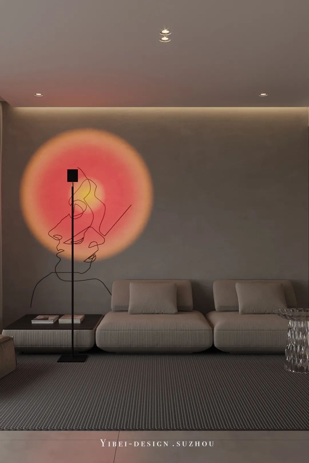 现代极简家装设计丨中国苏州丨YIBEI DESIGN-14
