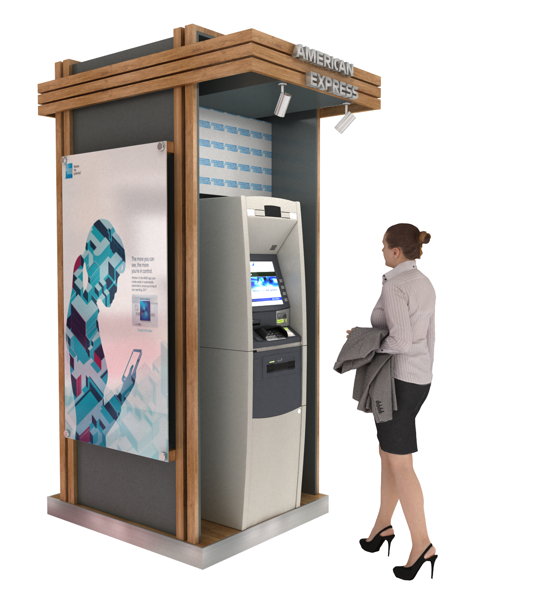 展位 美国运通 自动取款机-5