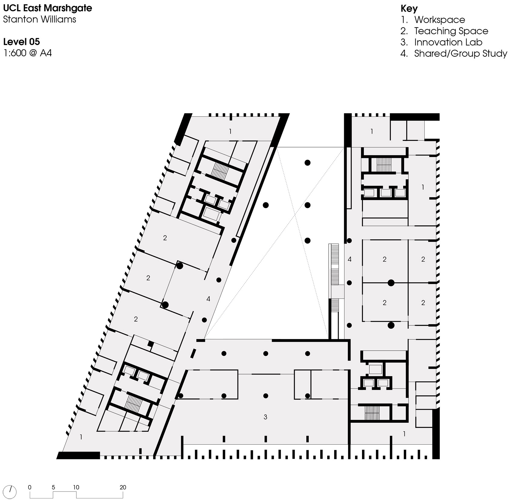 伦敦大学学院Marshgate大楼丨英国伦敦丨Stanton Williams-77