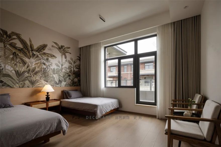 向野 · 品界装饰史芳设计双拼别墅实景案例-112