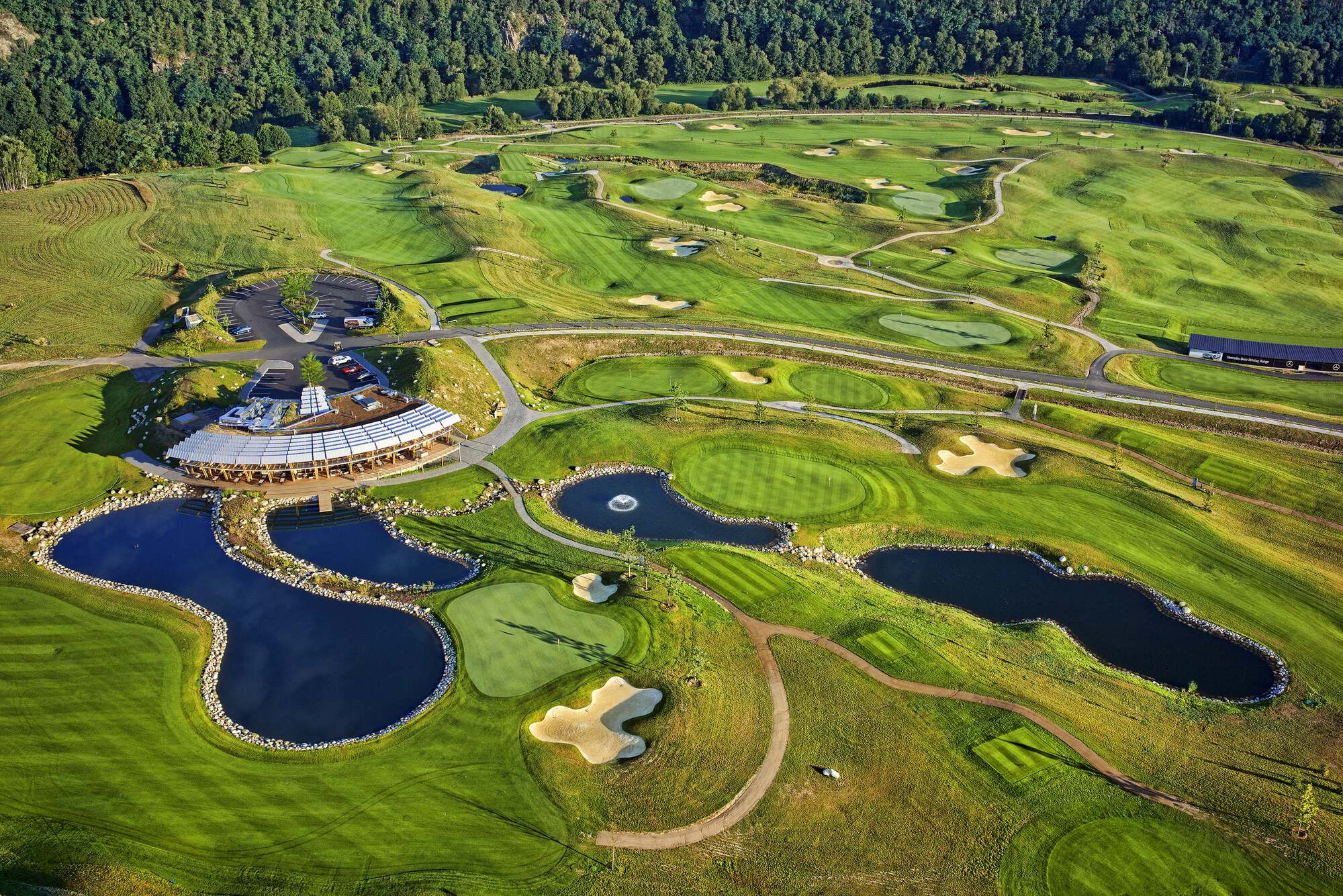 Panorama Golf Resort 高尔夫俱乐部丨捷克丨Hut Architektury Martin Rajnis-29