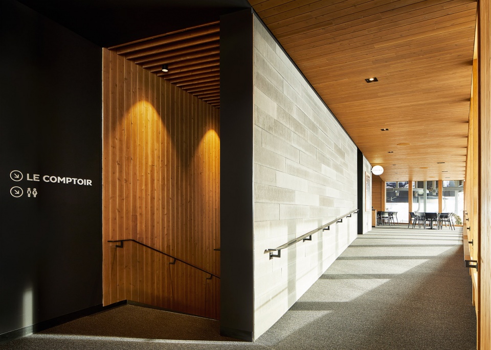 Bromont 山顶小屋 | 自然与人工的巧妙结合-39