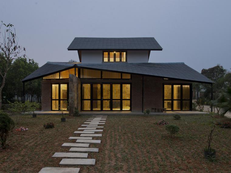 越南河内褶皱屋顶住宅丨TOOB STUDIO · Office Profile-7