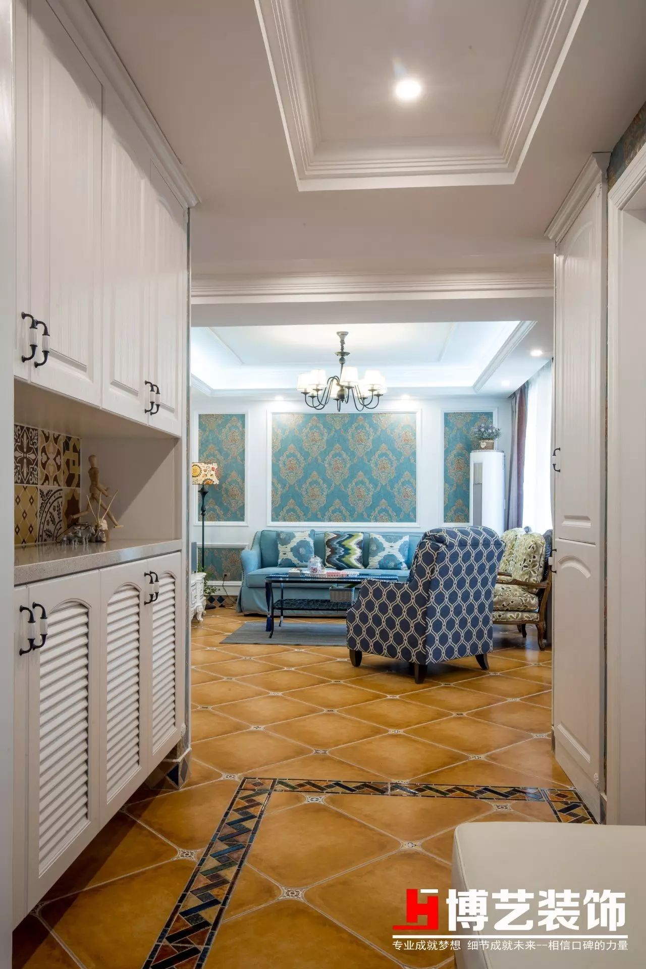 《百合の春天》 | 美式乡村风格，通透采光设计-9