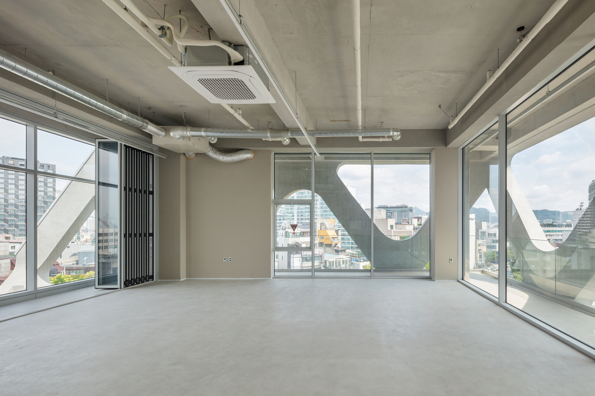 折叠地面社区设施丨韩国首尔丨LIFE Architects-16