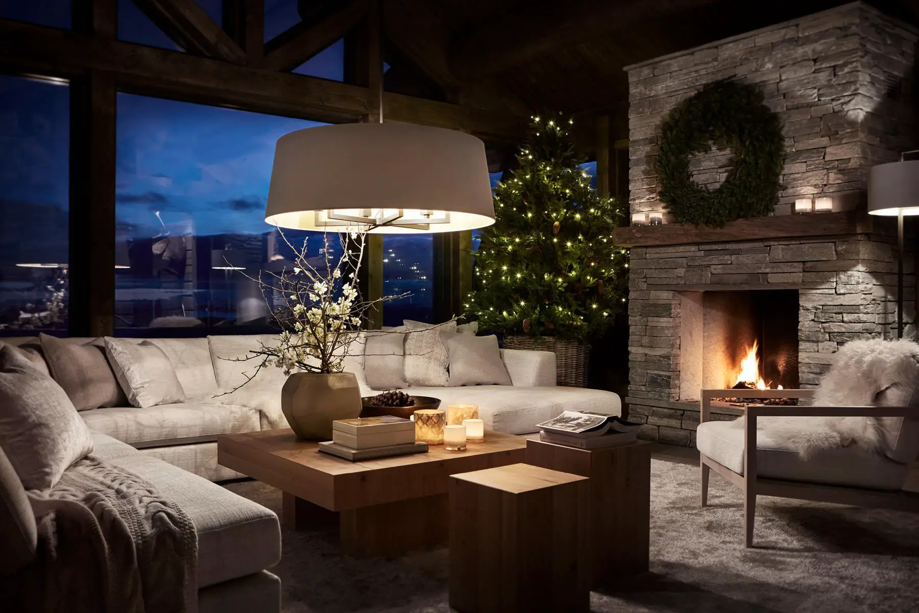 挪威山间圣诞小屋 | 简约温馨的圣诞氛围-8