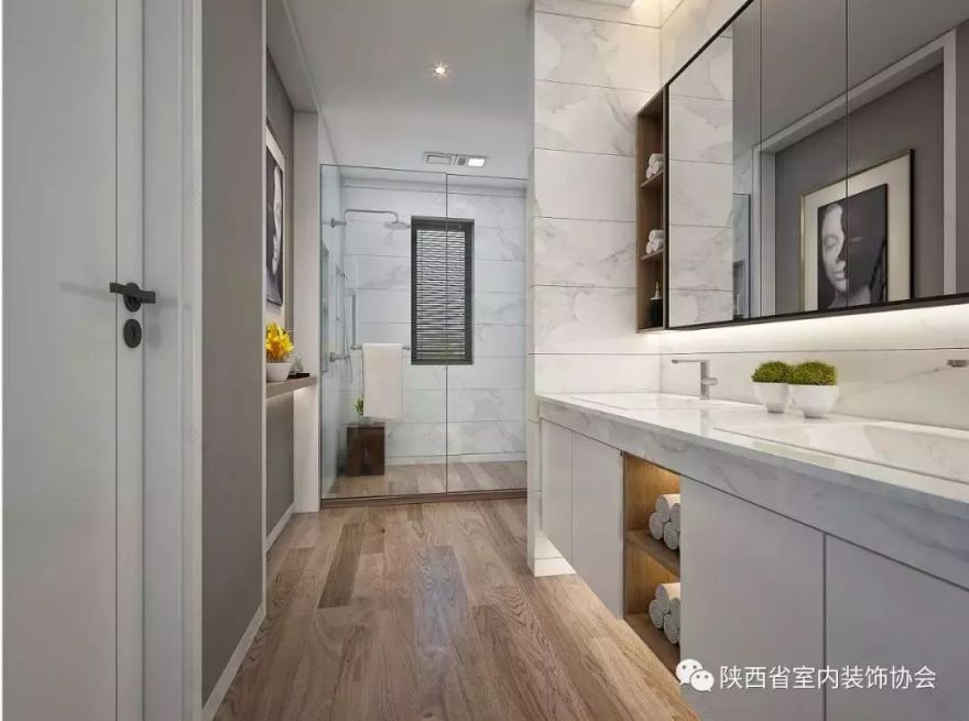 西安逸翠园三现代简约家居设计,简洁明快的空间艺术-29