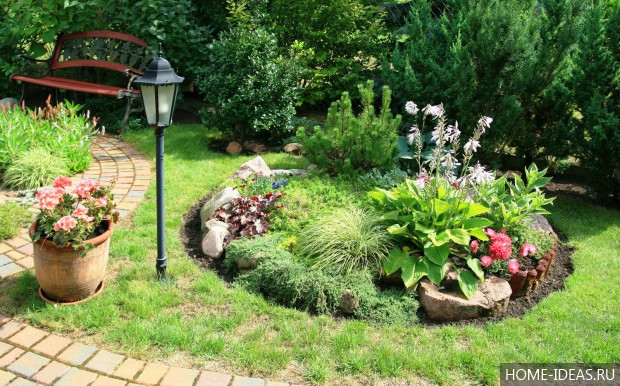 自制阿尔卑斯式假山（阿尔卑斯式花坛）-125