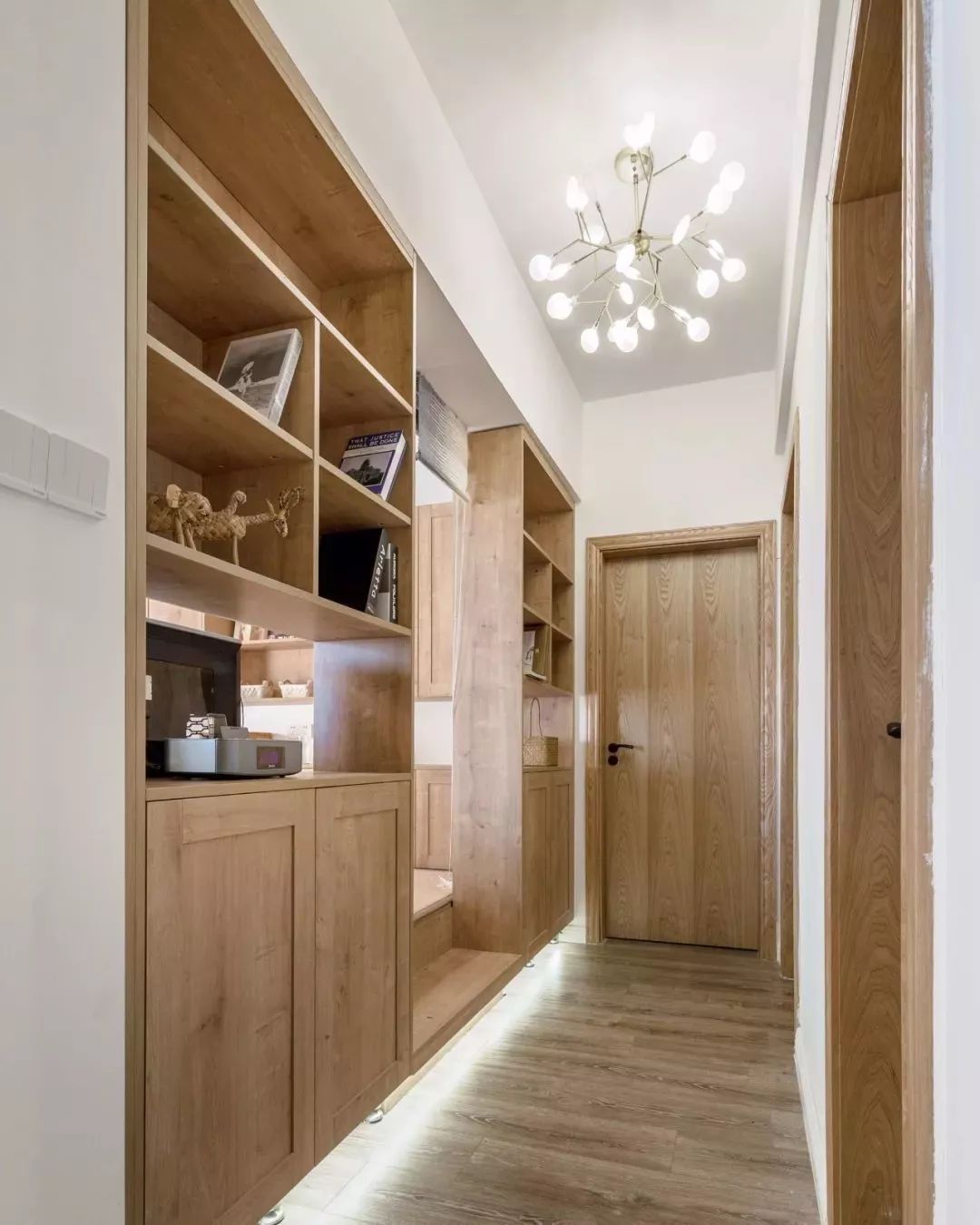 116㎡原木装修 | 主卫改衣帽间,书房装榻榻米-37