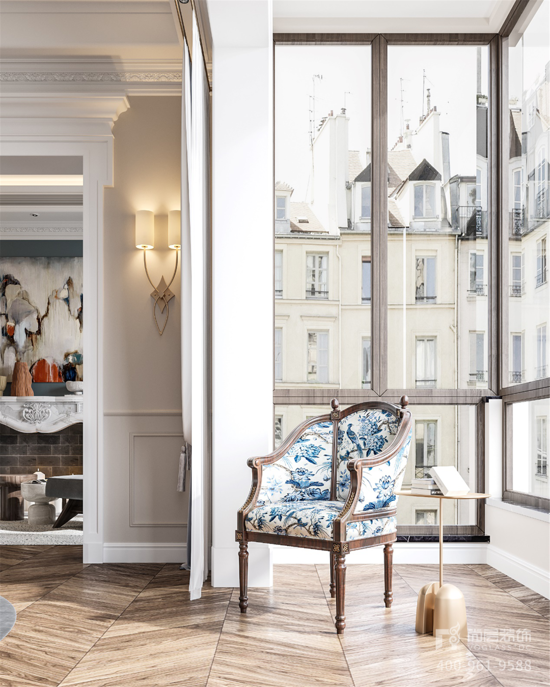 上海滩维多利亚风情空间设计丨中国上海丨上海尚层别墅装饰-15