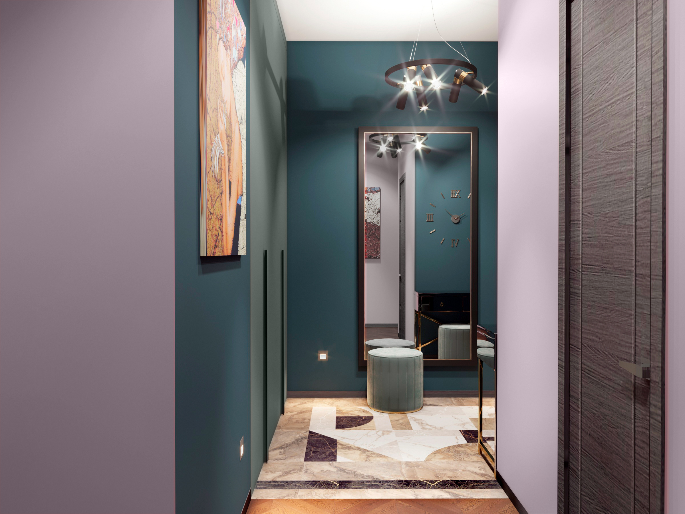 三室公寓室内设计-7