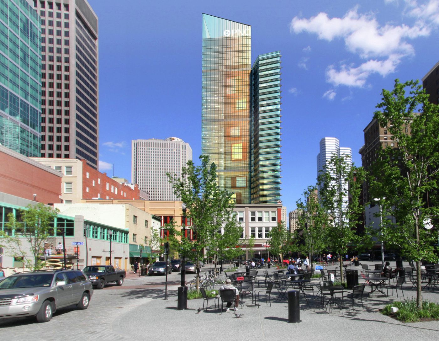 绿色摩天大楼的生态创新设计——PNC 广场塔楼-8