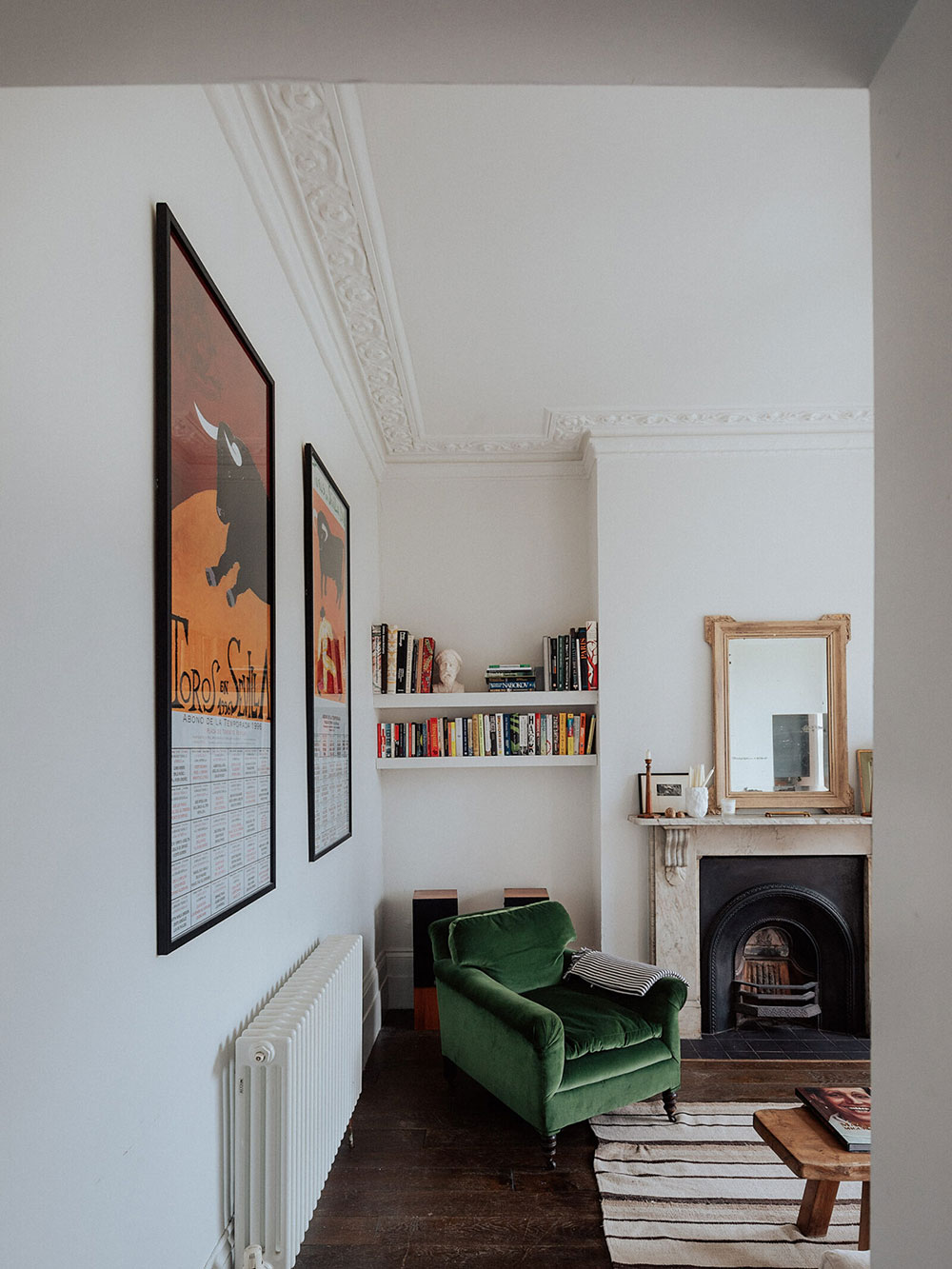 伦敦精致复古小公寓,古典与创意的完美结合-6