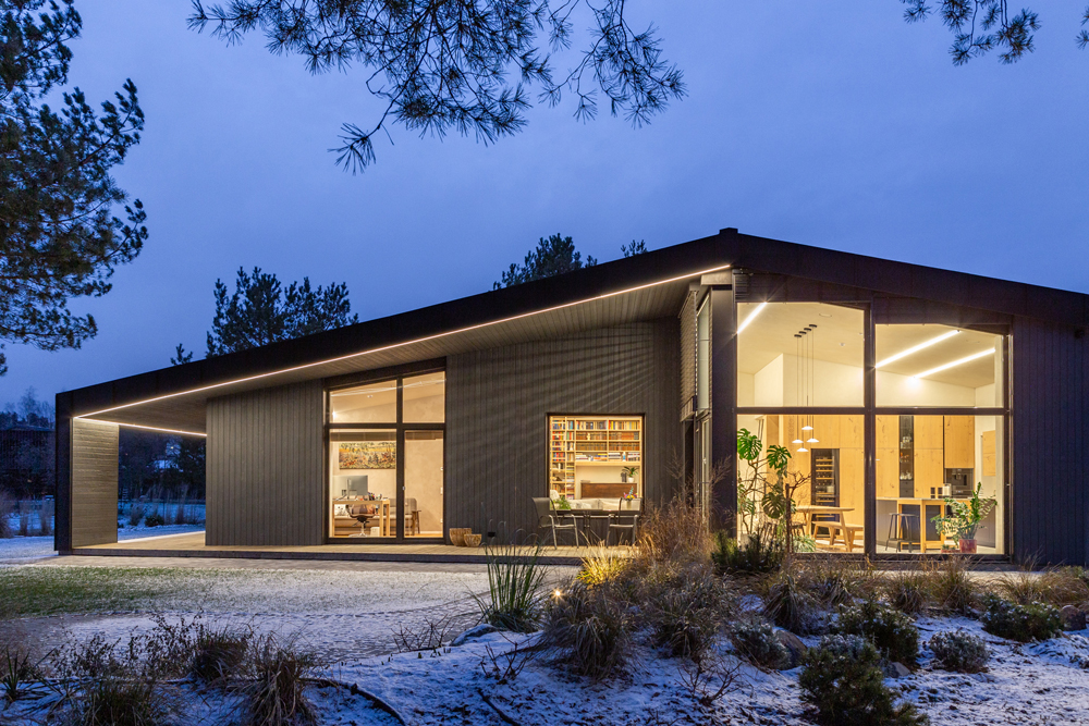 立陶宛传统材料建造房屋室内设计丨Ramunė和Gytis Gasperaičiai-5