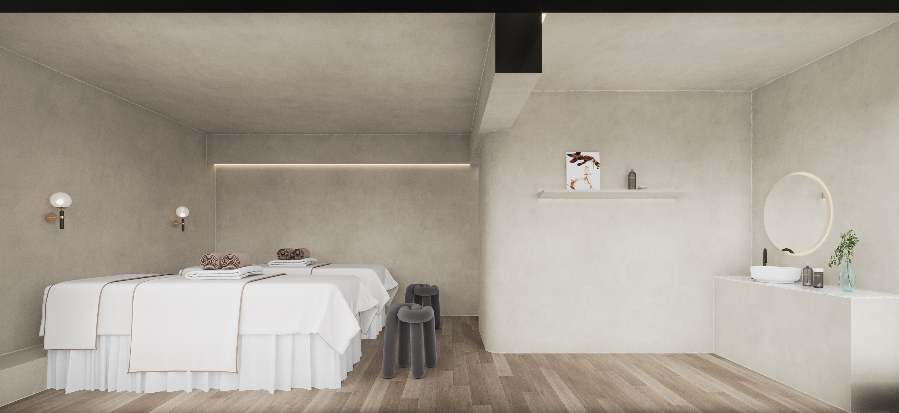 现代简约风情美容空间设计-4