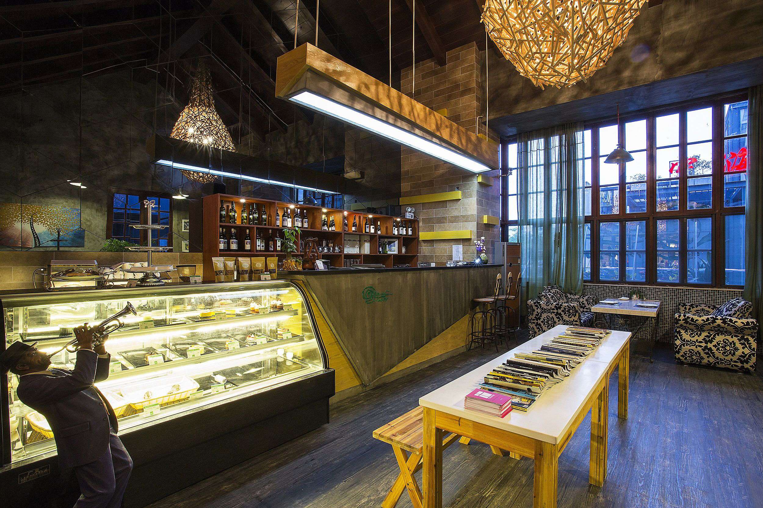 崔恒设计  年轮小院西餐厅-16