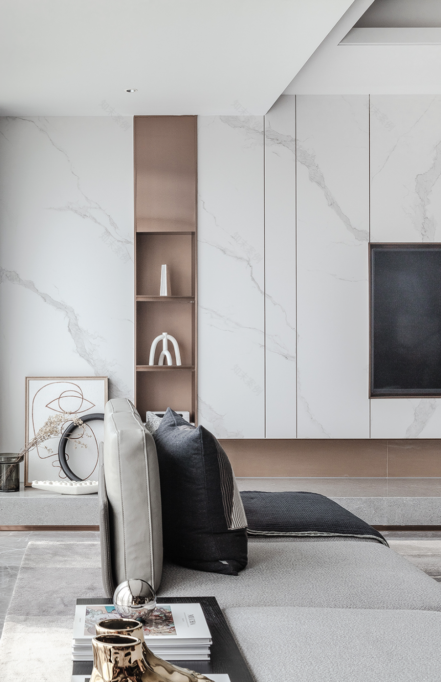 现代城市别院 | 简约几何与激情色彩的完美融合-9