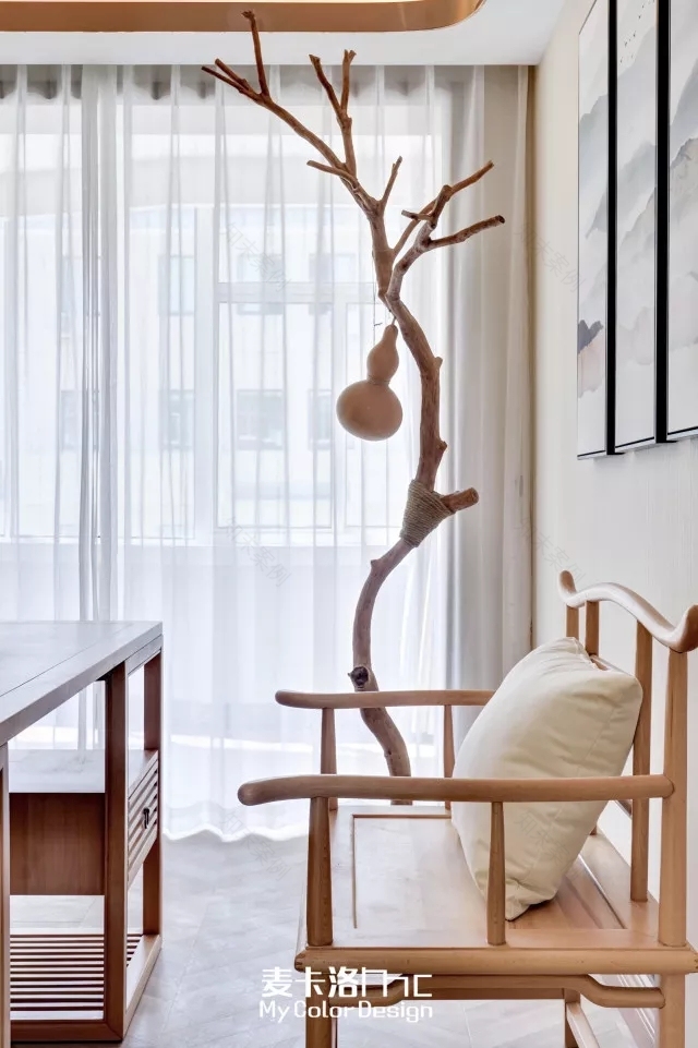 260㎡日式禅意风别墅 麦卡洛软装设计-26