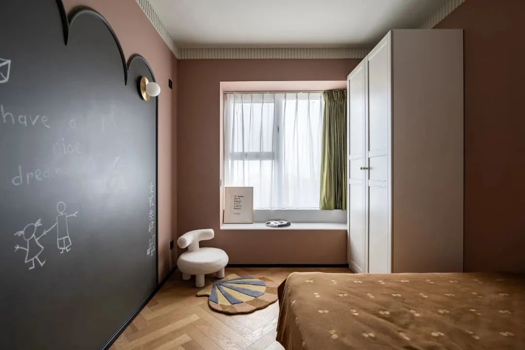 牛油果绿打造复古治愈宅丨中国天津丨凤凰空间-67