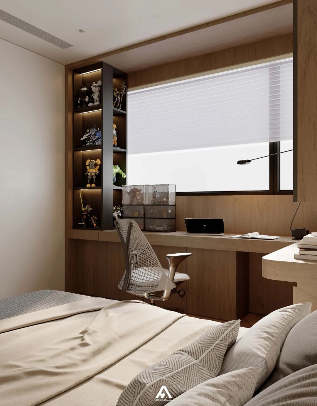 南昌阿鹤设计|家该有的样子——木质的温暖与灵魂。-121