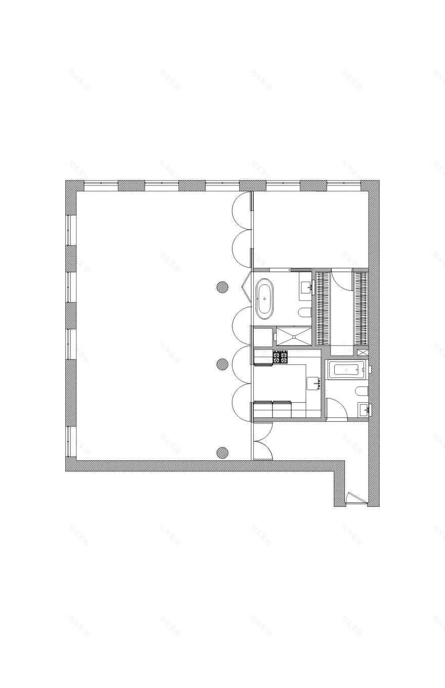 纽约翠贝卡历史悠久的阁楼翻新丨黎巴嫩贝卡丨Andrea Leung-42