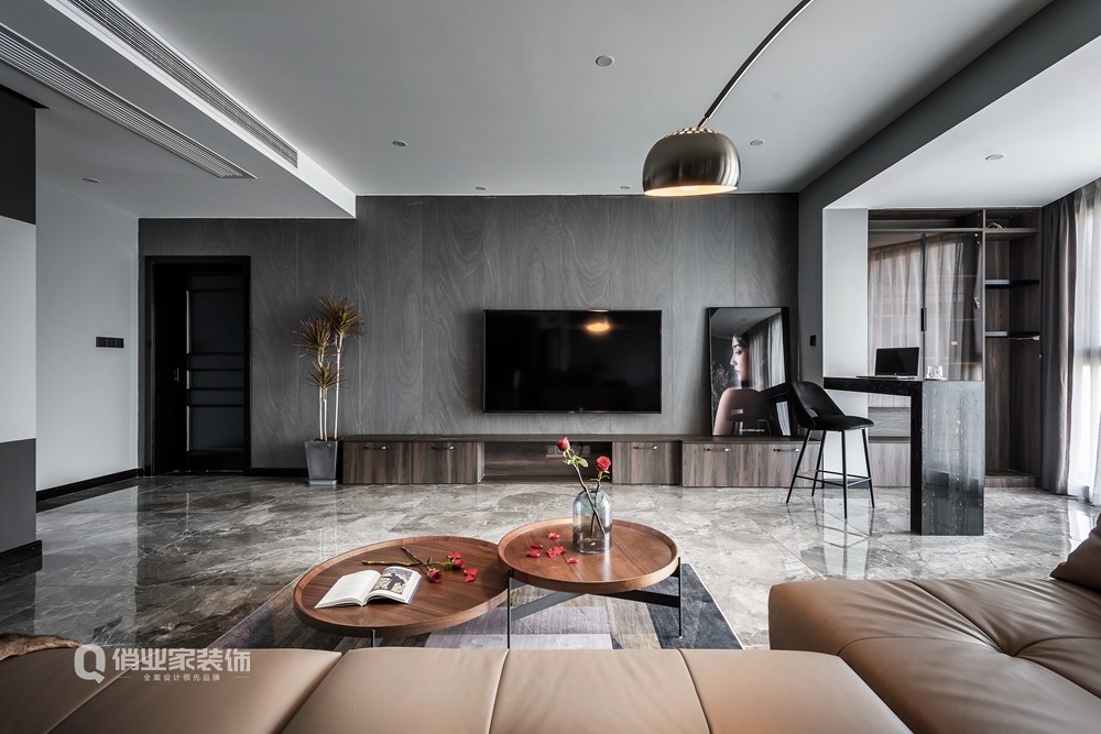 重庆金沙港湾 | 极简高级风设计亮点-4