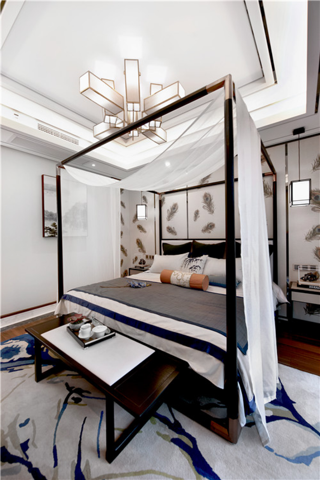 雀之韵·石家庄汇君城新中式样板房演绎丨中国河北-6