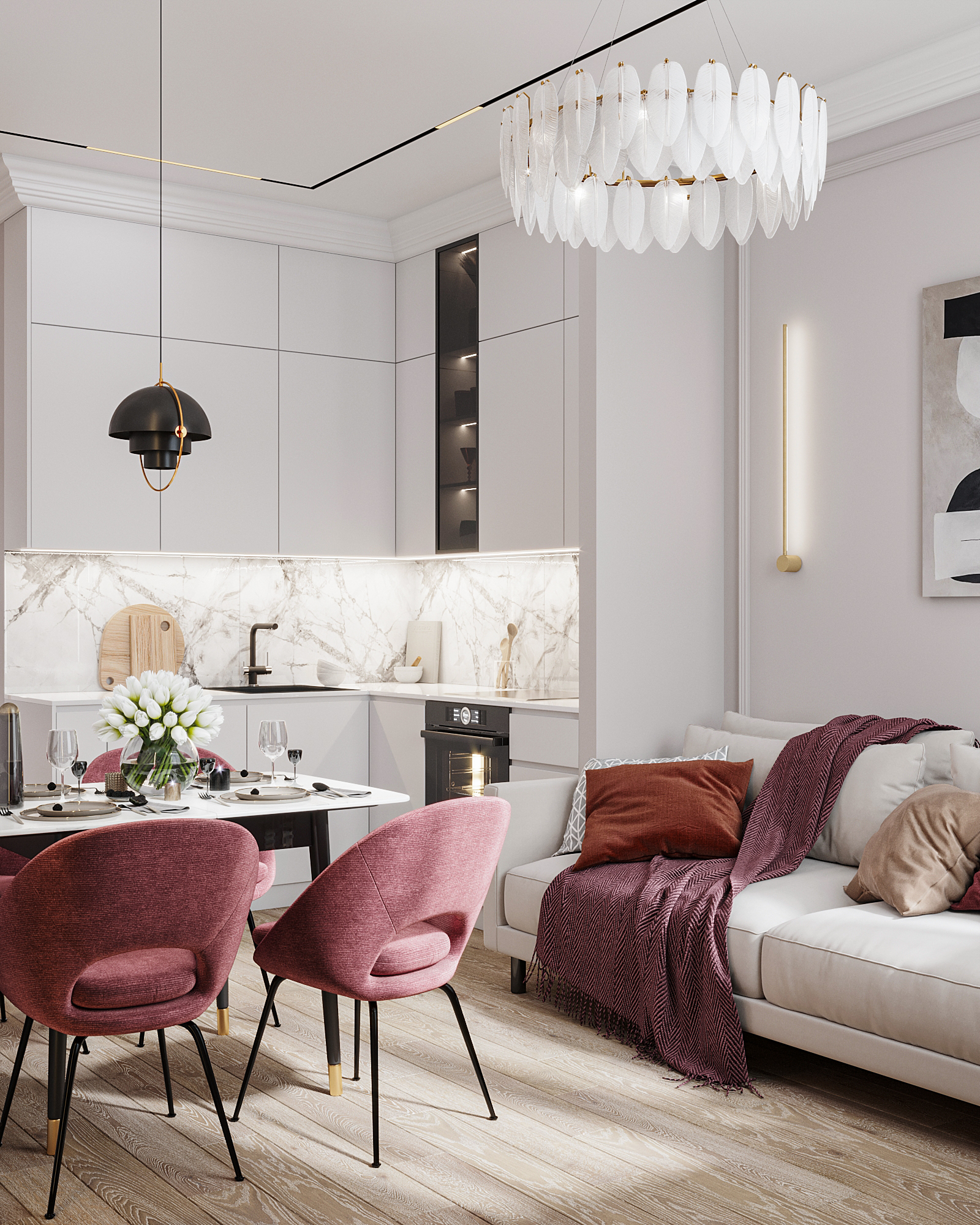 Pink and red Lovers-4