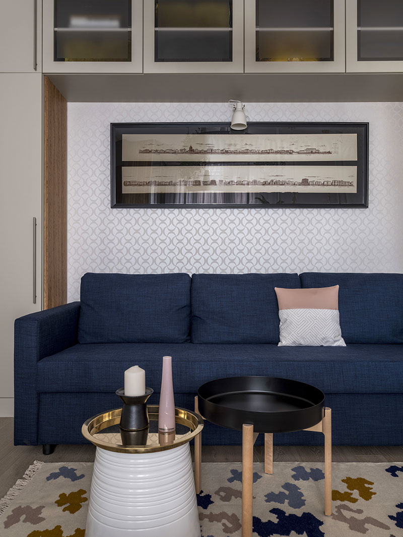 莫斯科 32 平米智能小公寓，空间利用典范-4