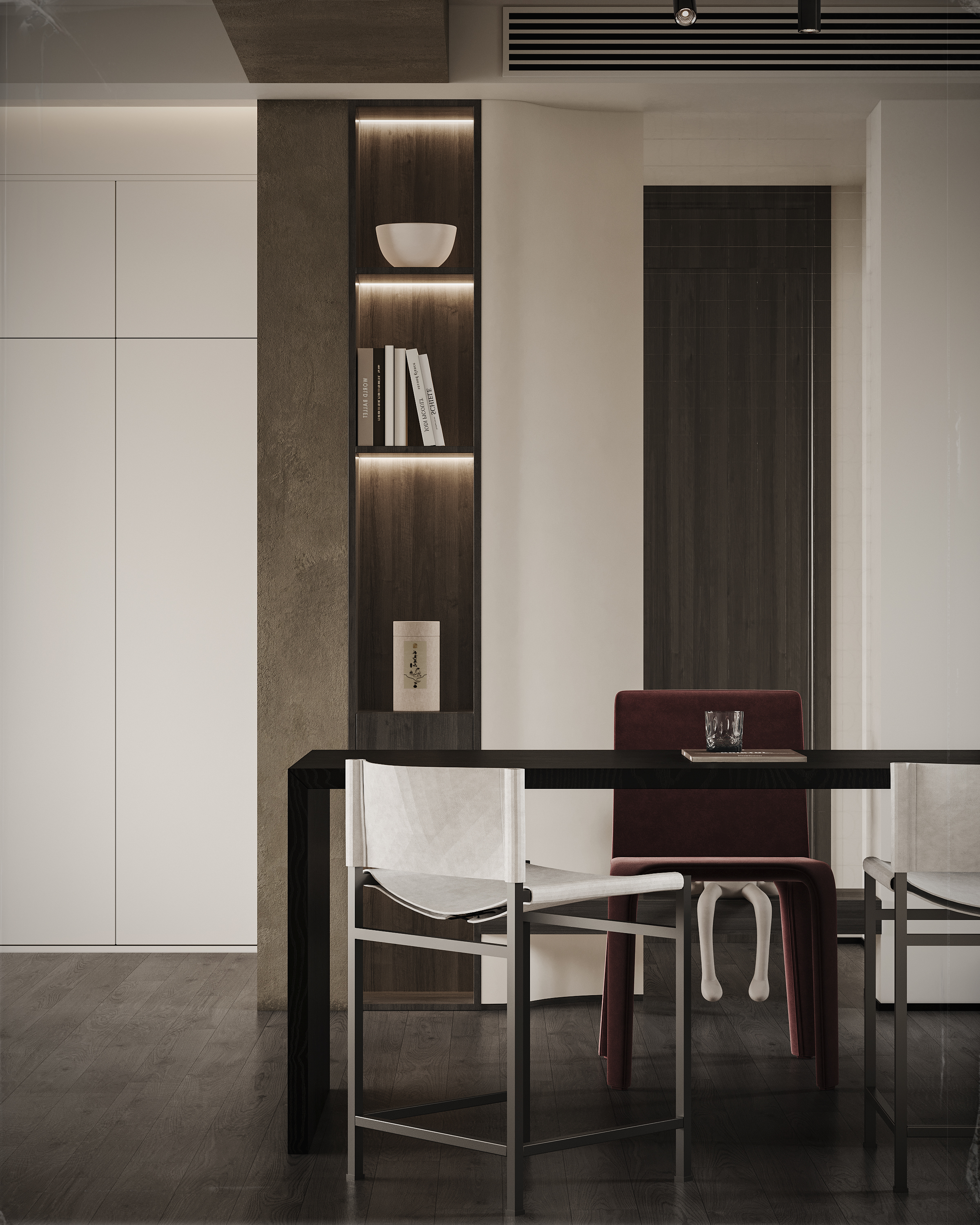 现代客餐厅效果图-6