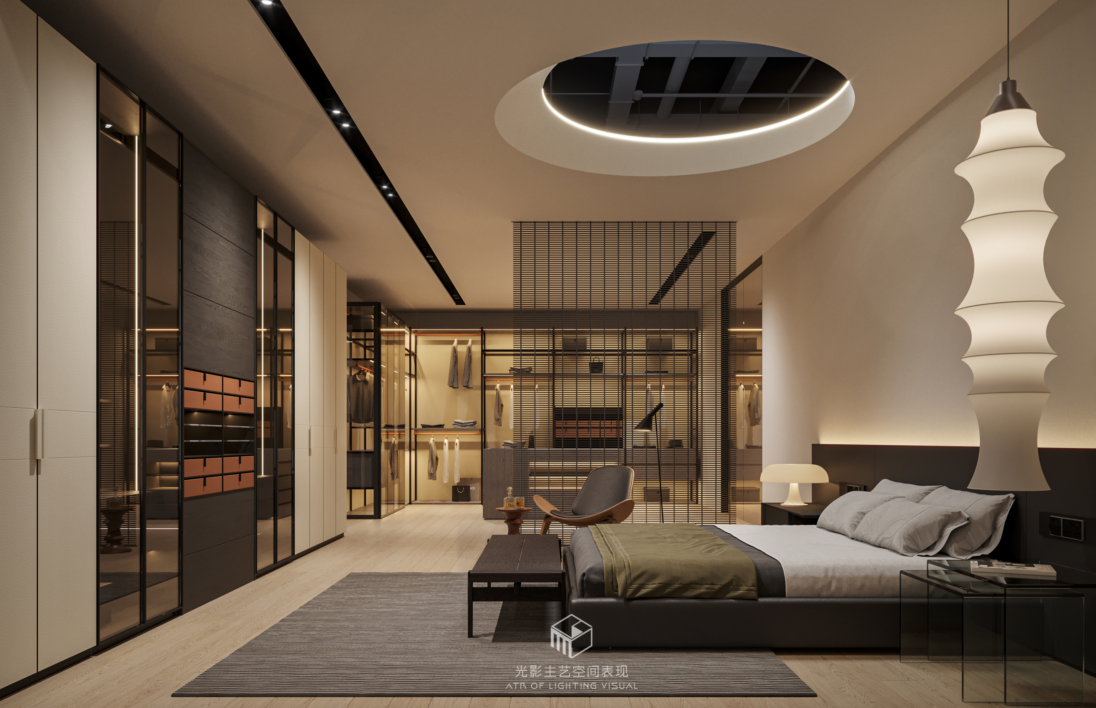 两套家居展厅空间表现丨李一空间设计事务所-7