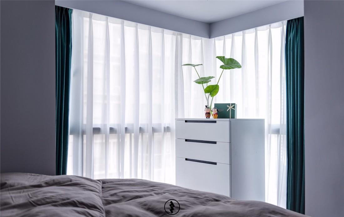 同筑设计 | 80㎡现代简约风，温馨生活的艺术-33